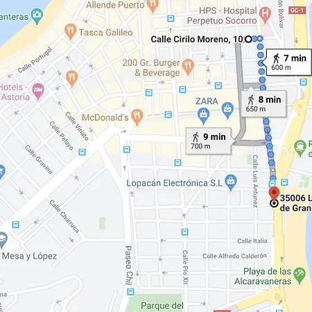 Citybeach - Parking & Wifi Лас-Пальмас-де-Гран-Канарія